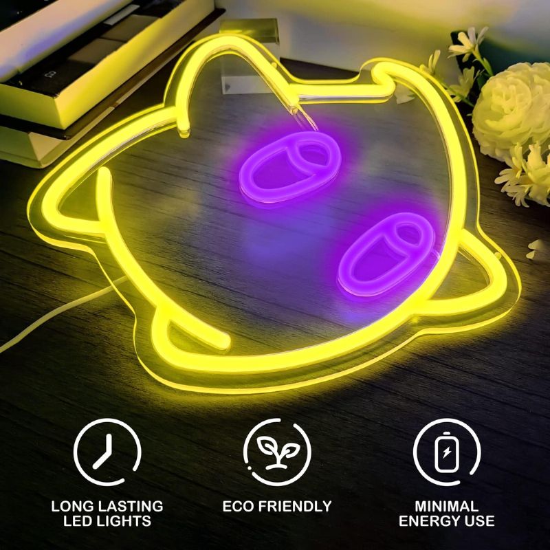 Luma Star Led Neon Sign Gaming Room Decor Sign