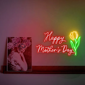 Happy Mother's Day Neon Sign