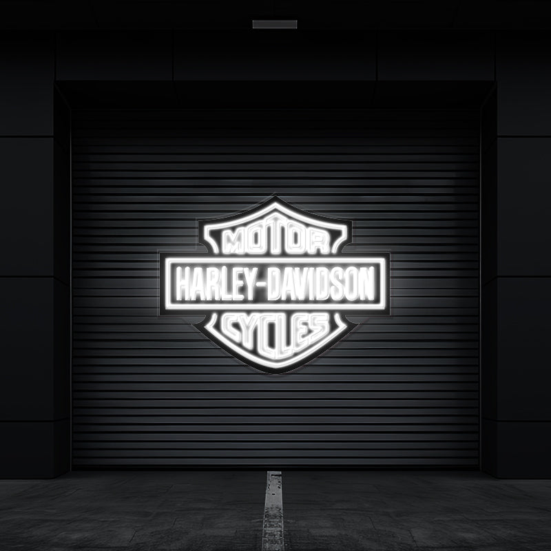 Motor Company Led Neon Sign Man Cave Decor