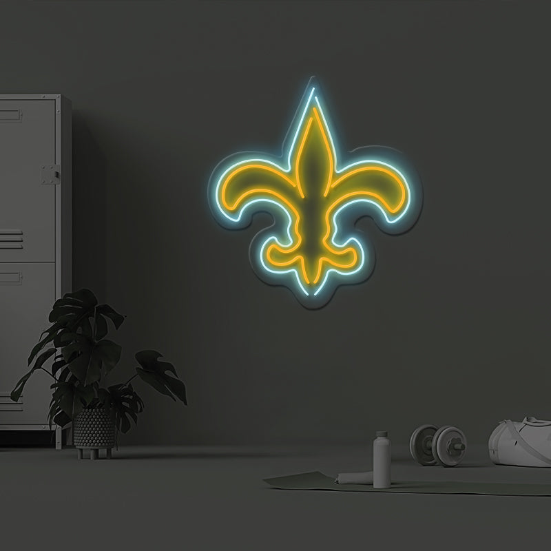 New Orleans Saints Led Neon Sign for Room Decor