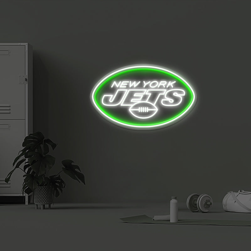 New York Jets Led Neon Sign Sport Team Neon Sign