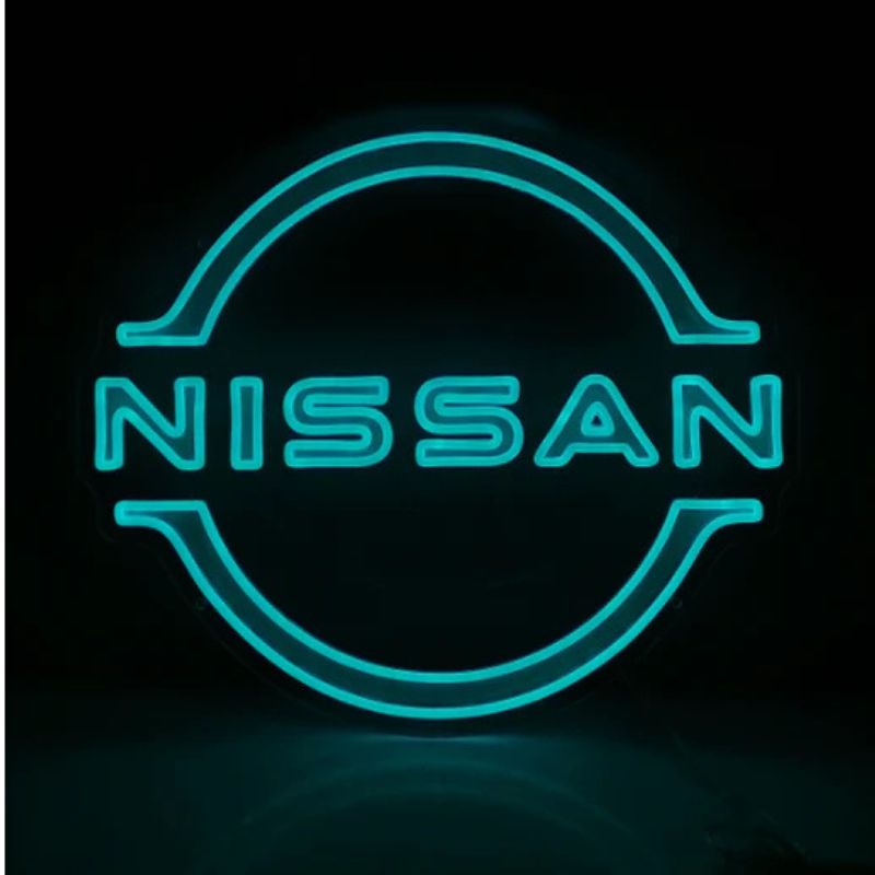 Nissan Car Logo Led Neon Sign Man Cave Decor Sign