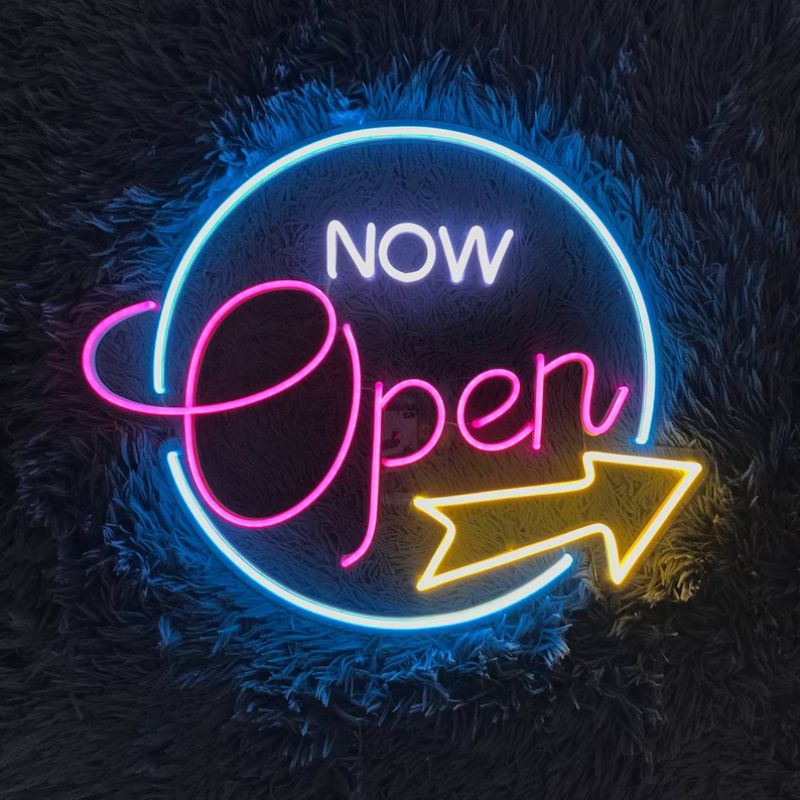 Now Open Neon Signs Led Neon Sign