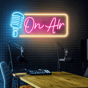 On Air Neon Sign Light Game Room Studio Neon Decor