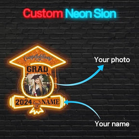 Personalized 2024 Graduation Gift Neon Signs