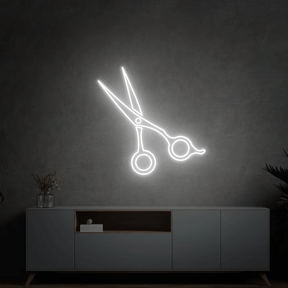 Scissors Neon Sign Salon Shop Decor Sign