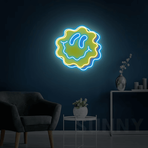 Smile Acrylic Led Neon Sign for Wall Decor