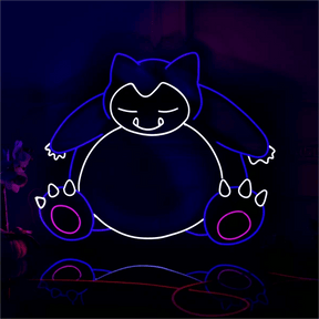 Snorlax Pokemon LED Neon Sign Anime Neon Sign