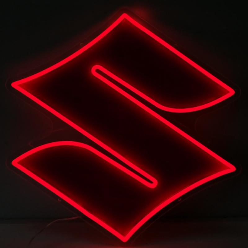 Suzuki Logo Led Neon Sign Motorcycle Neon Sign