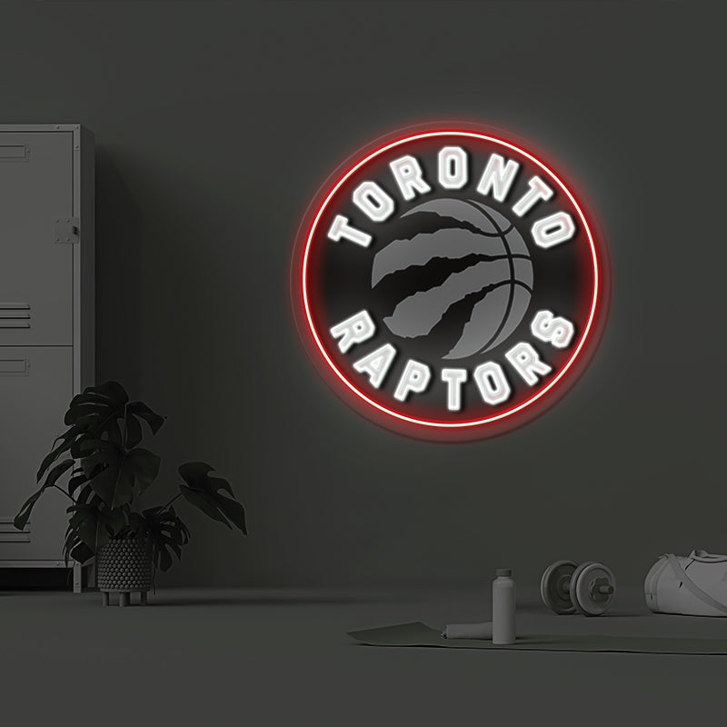 Toronto Raptors NBA Led Neon Sign Wall Decor