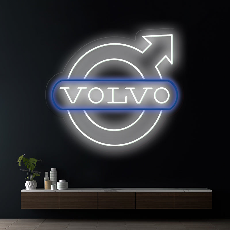 VOLVO Car Logo Led Neon Sign Wall Decor