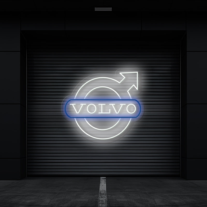 VOLVO Car Logo Led Neon Sign Wall Decor