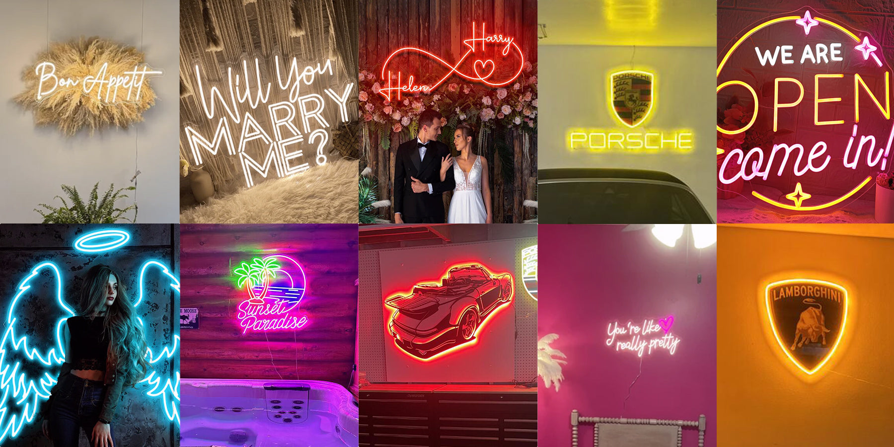 Custom Neon Signs Online | LED Neon Signs | NeonChics