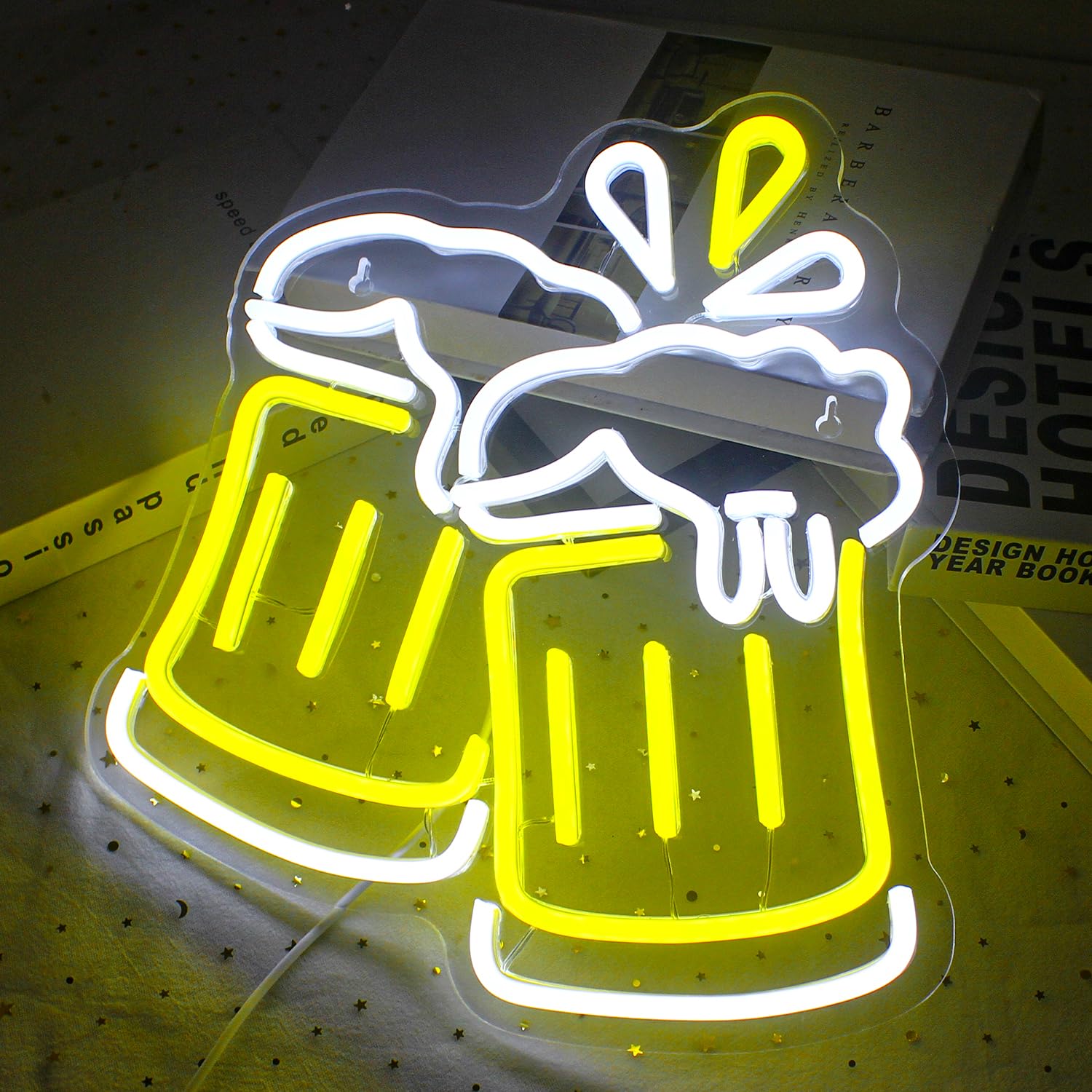 Beer Cheers Neon Sign