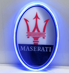 Car Logo Led Neon Sign Garage Decor