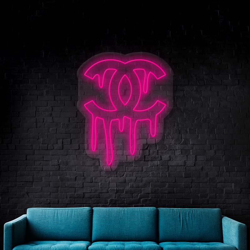 CC Melting Led Neon Sign Party Decor Sign