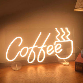 Coffee&Tea Led Neon Sign for Shop Decor