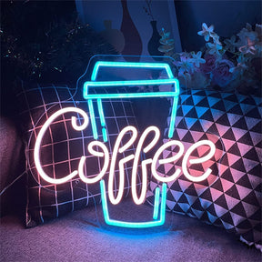 Coffee Led Neon Sign for Cafe Shop Decor