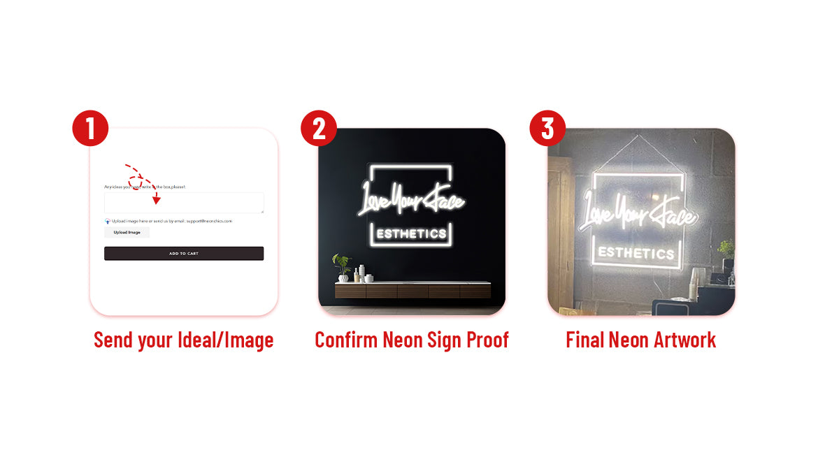 Custom Neon Signs Online | LED Neon Signs | NeonChics