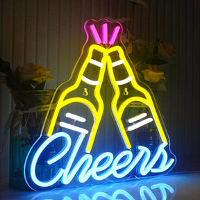 LED Beer Neon Sign Led Light up for Wall  Art