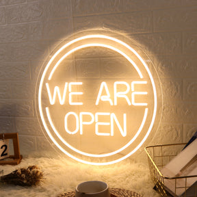 We Are Open Neon Sign Shop&Bar Open Led Sign