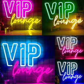 VIP Lounge Neon Sign Custom Led Neon Sign