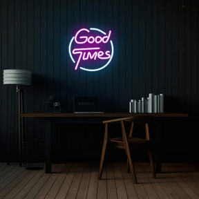 Good Times Neon Sign Custom Bedroom Neon Sign