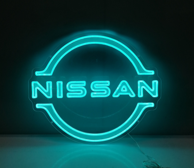 Nissan Car Logo Led Neon Sign Man Cave Decor Sign