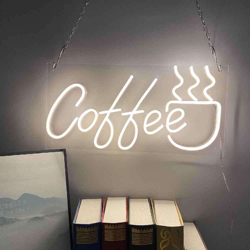 Coffee&Tea Led Neon Sign for Shop Decor