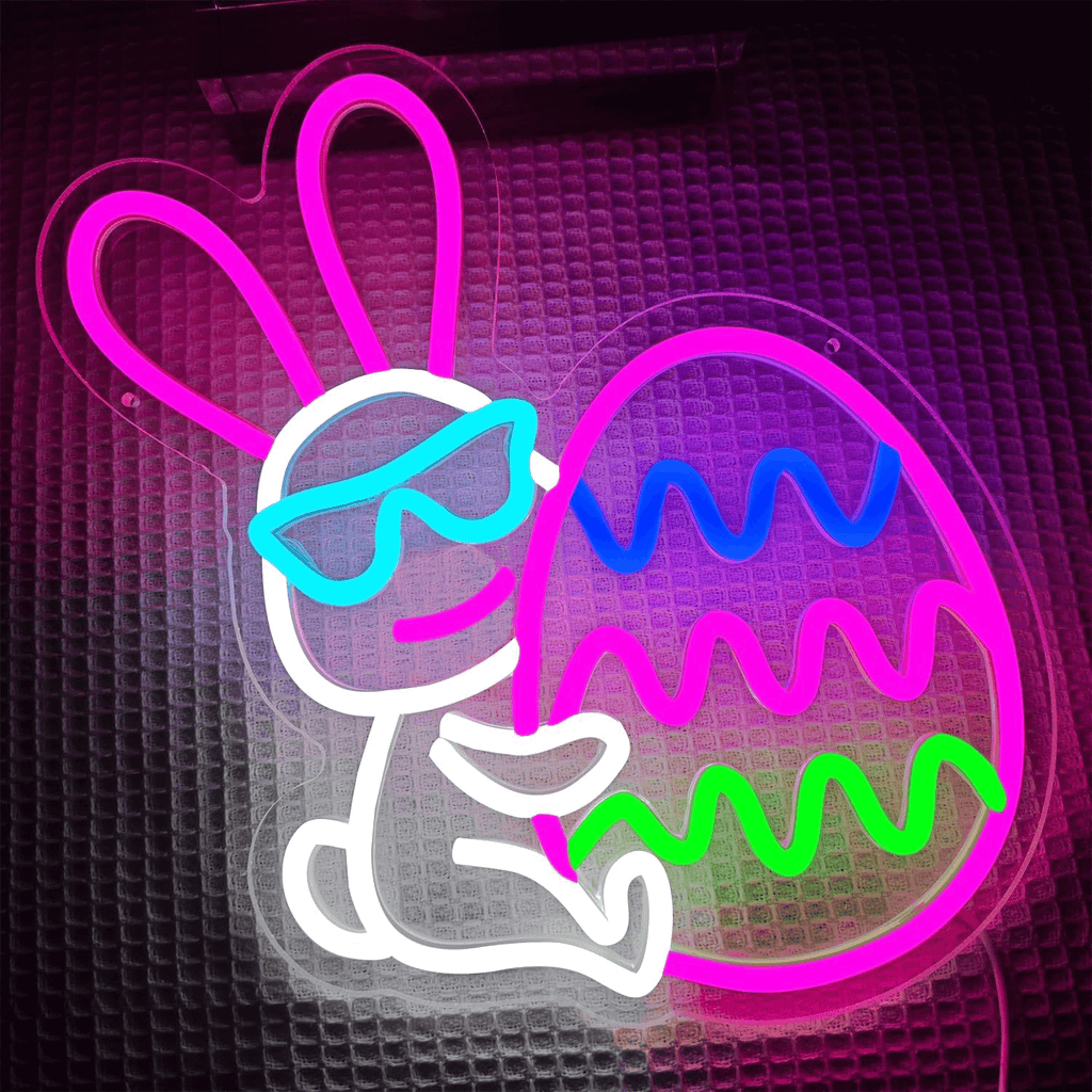 Happy Easter Led Neon Sign Room Decor Sign