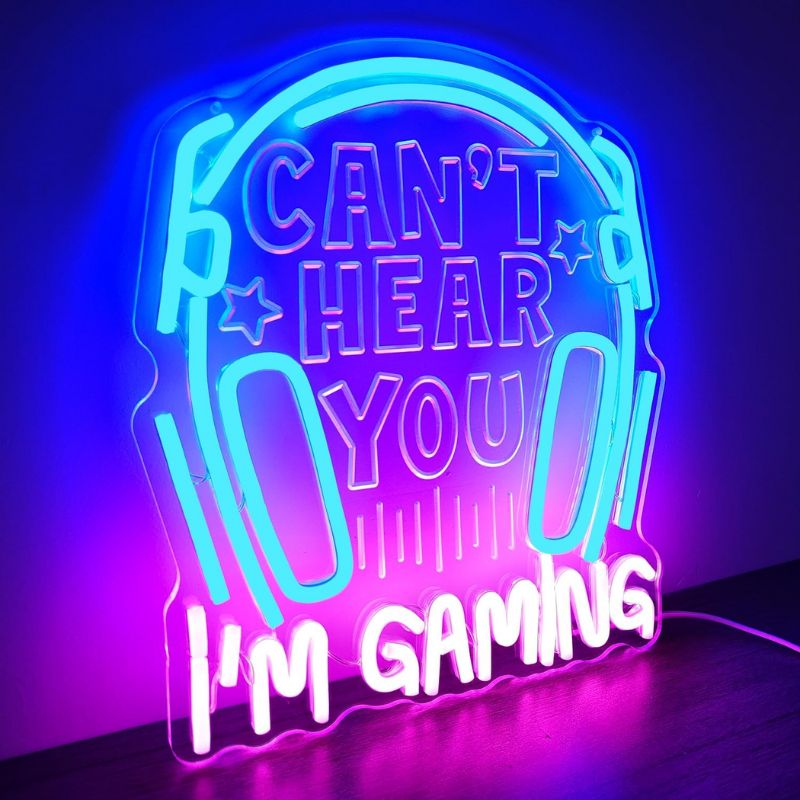 Game Controller Neon Sign Led Neon Sign for Wall Decor