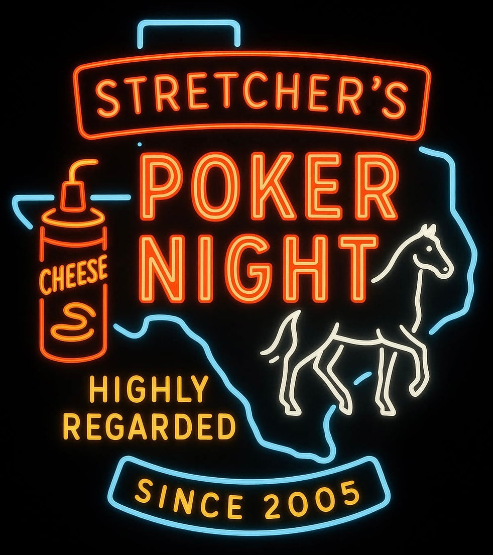Custom Led Neon for POKER NIGHT(40.9in)