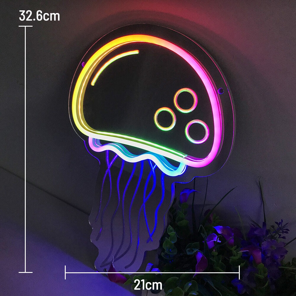 Mirror Neon Sign for Home&Shop Decor