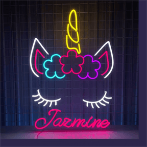 Personalized Cool Unicorn Led Sign Unique Gift