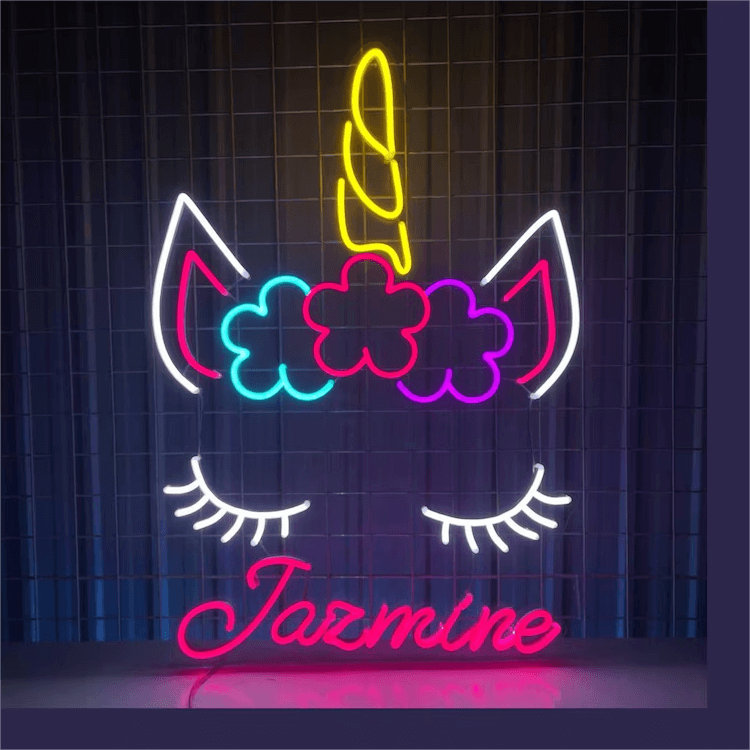 Personalized Cool Unicorn Led Sign Unique Gift