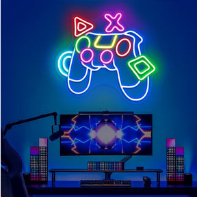 Game Controller Neon Sign Led Neon Sign for Wall Decor