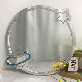 Planet Mirror Neon Sign for Kids Room Locker Room Bedroom Decor