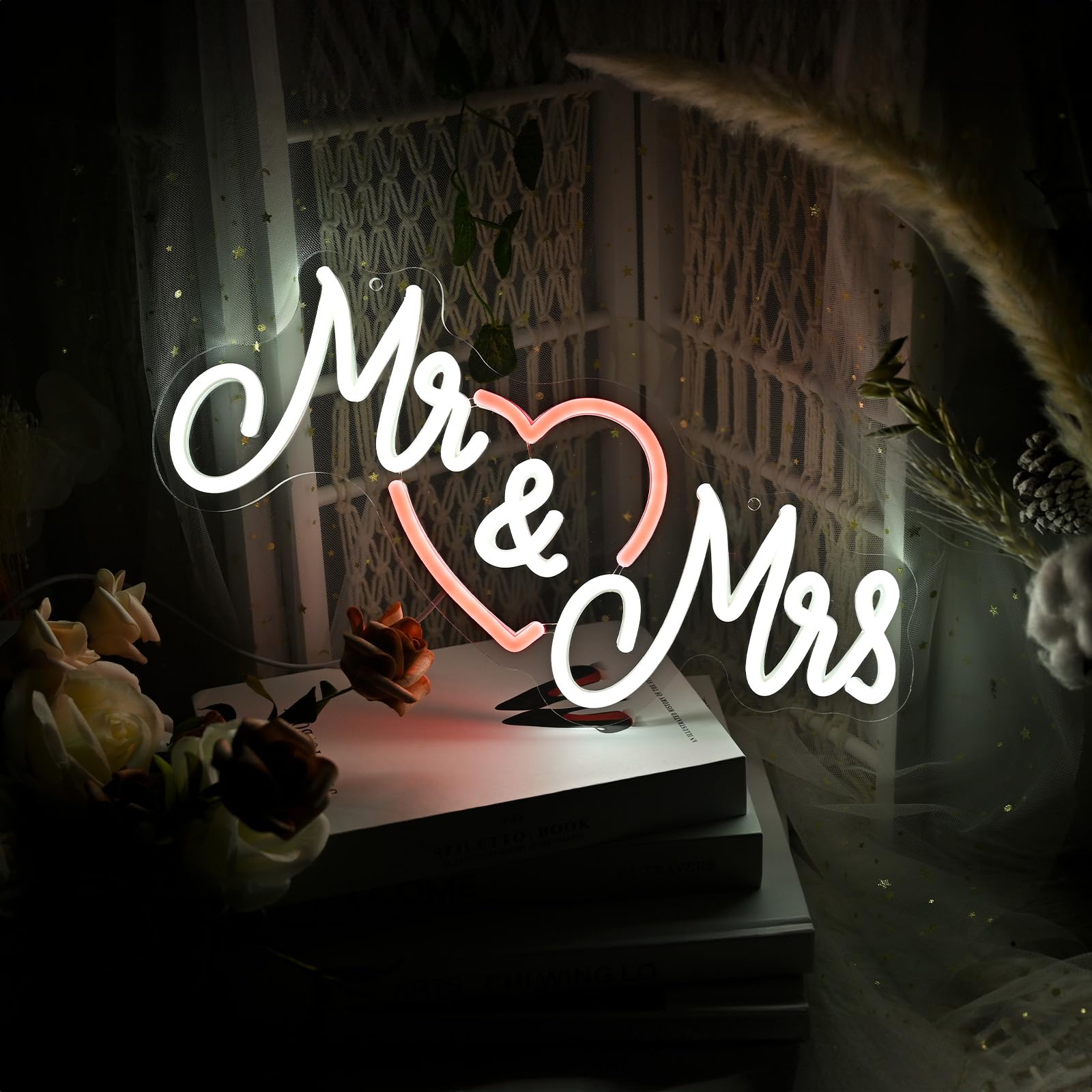 Mr&Mrs Love Neon Sign