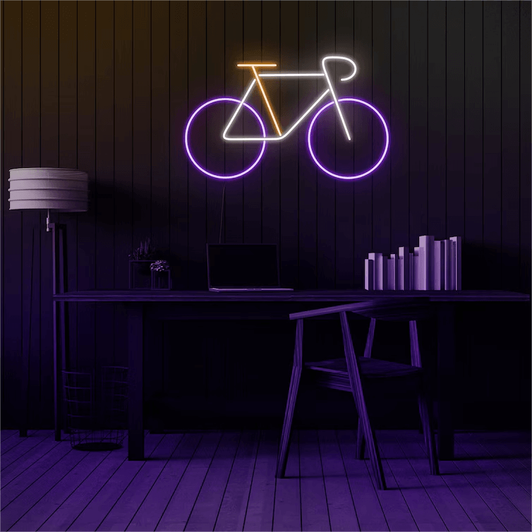 Bike Neon Sign LED Wall Decor Sign