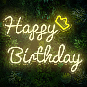 Happy Birthday Neon Sign Design Neon Sign