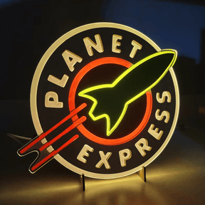 Planet Express Neon Sign Home Decor Art