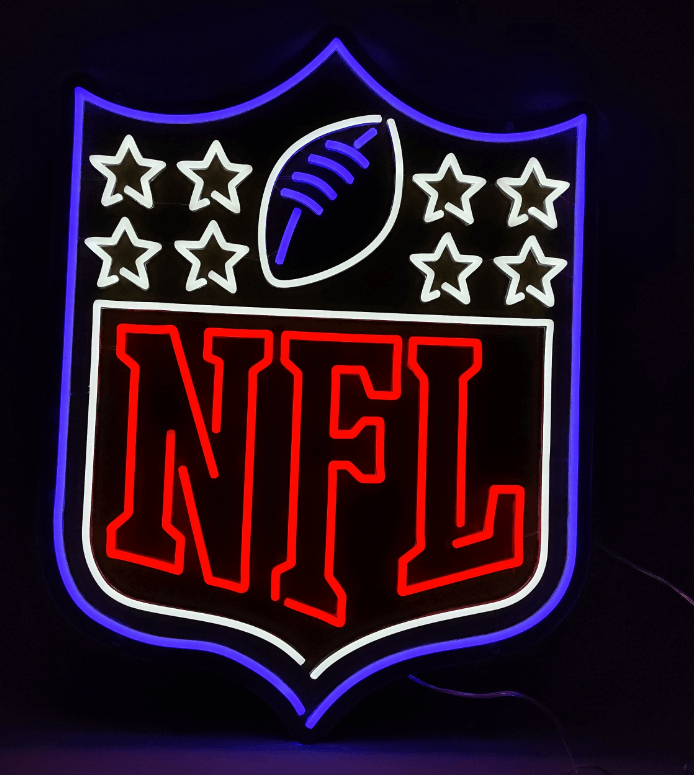 NFL Led Neon Sign Boys Gift Sign