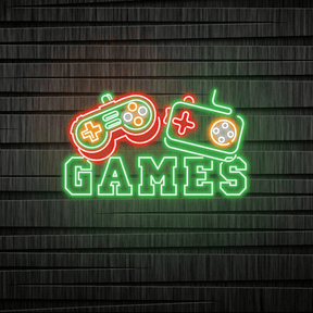 Game Controller Neon Sign Custom Neon Sign for Gaming Room Decor