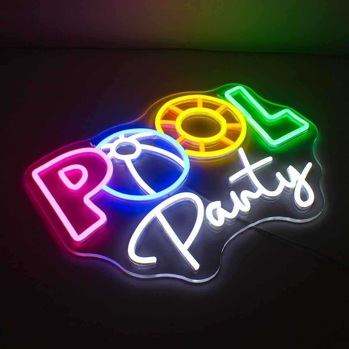 Pool Party Neon Sign