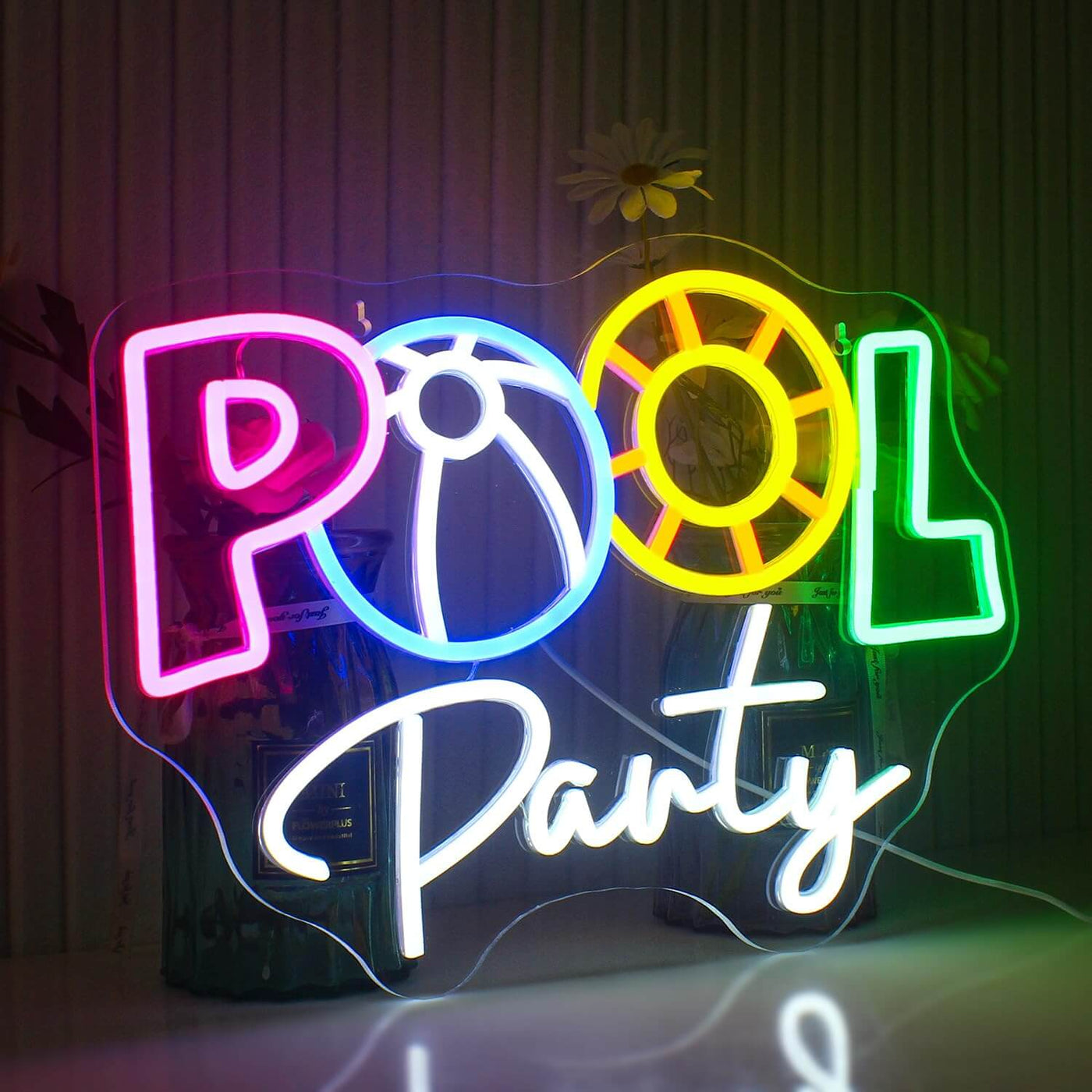 Pooling Sign Prom Pool Party Neon Sign