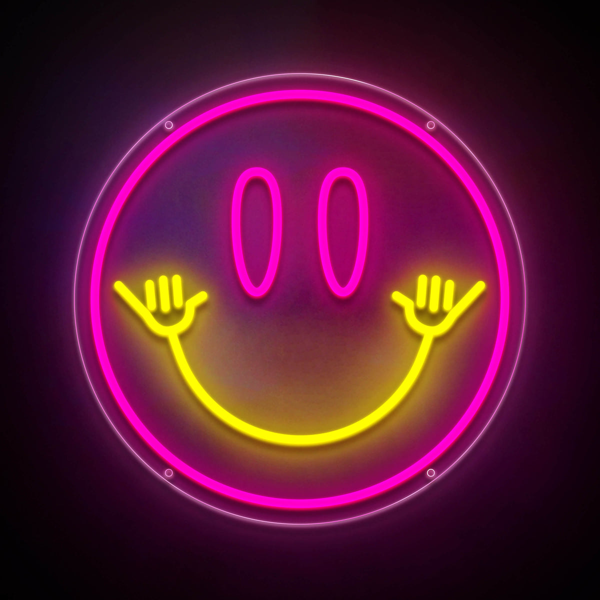 Smiley Face Neon Sign Led Neon Light for Wall Decor