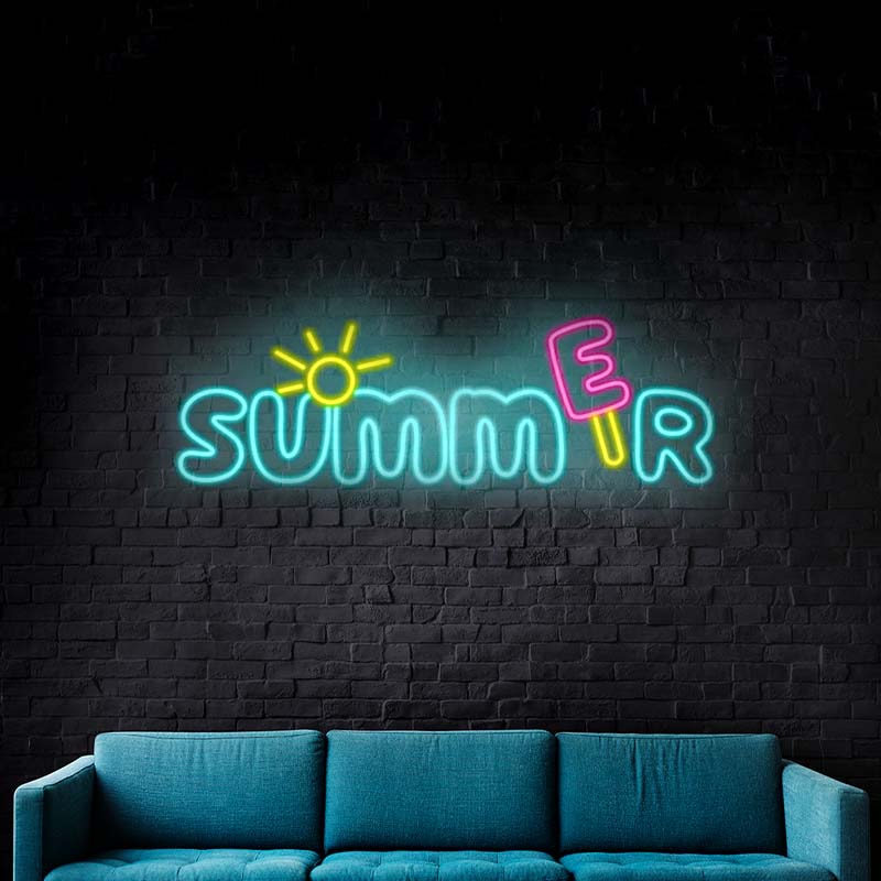 Summer Led Neon Sign Home Party Decor Sign