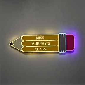 Pencil Light  Neon Sign Unique Gift