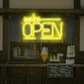 Open Neon Sign Business Shop Led Light Sign