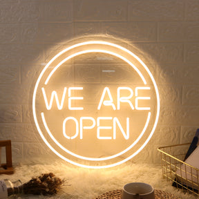 We Are Open Neon Sign Shop&Bar Open Led Sign